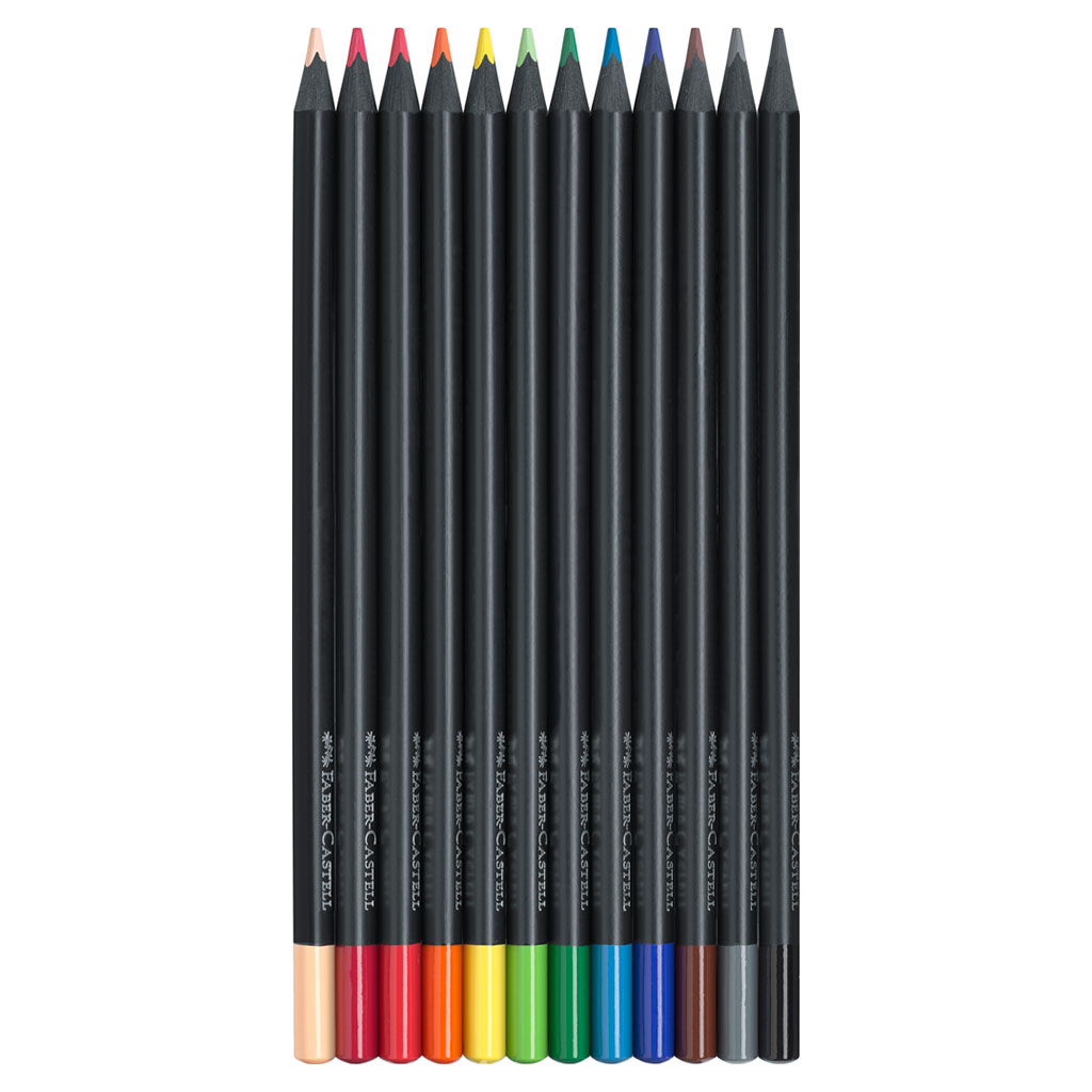 Faber-Castell® Buntstifte Black Edition