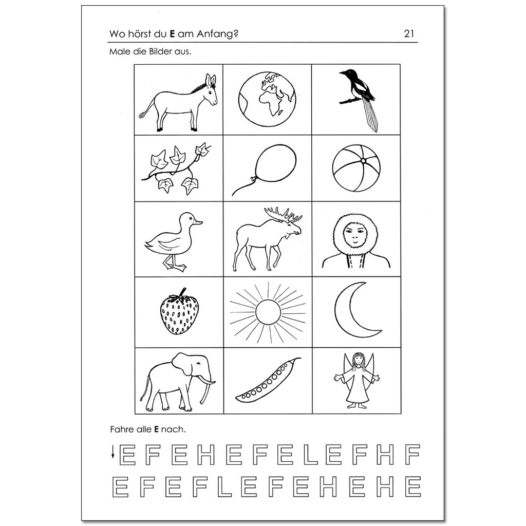 Laute hören – Buchstaben schreiben