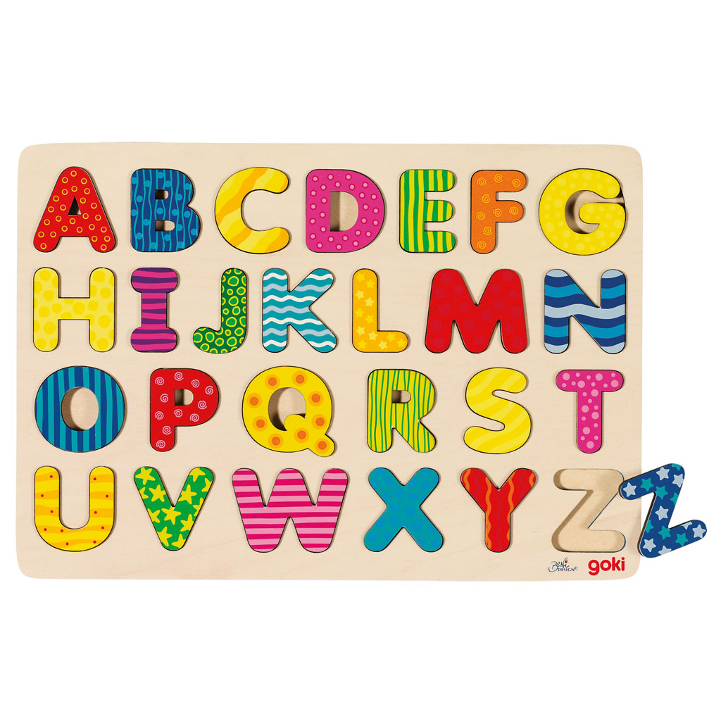 Alphabet-Puzzle A bis Z