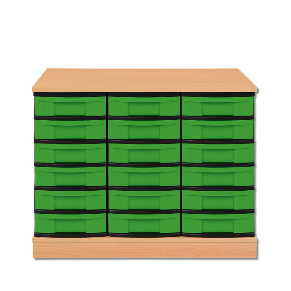 Modulus® Eigentumsschrank, 3-reihig, fahrbar oder feststehend