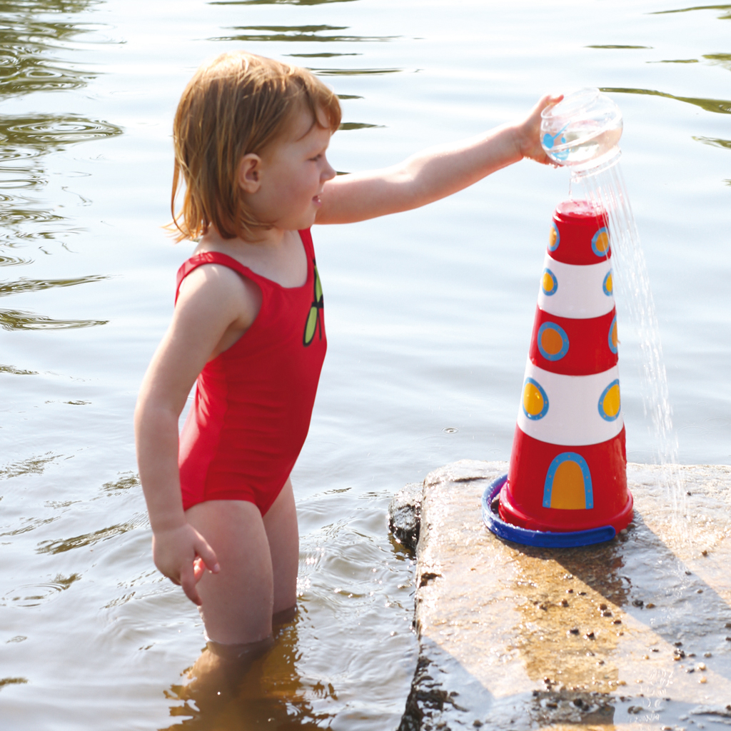 Wasser-Sand-Spielturm