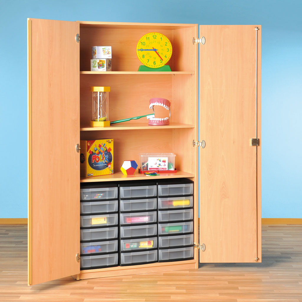 Modulus® Klassenraum-Schrank mit 3 Böden, 2 davon verstellbar