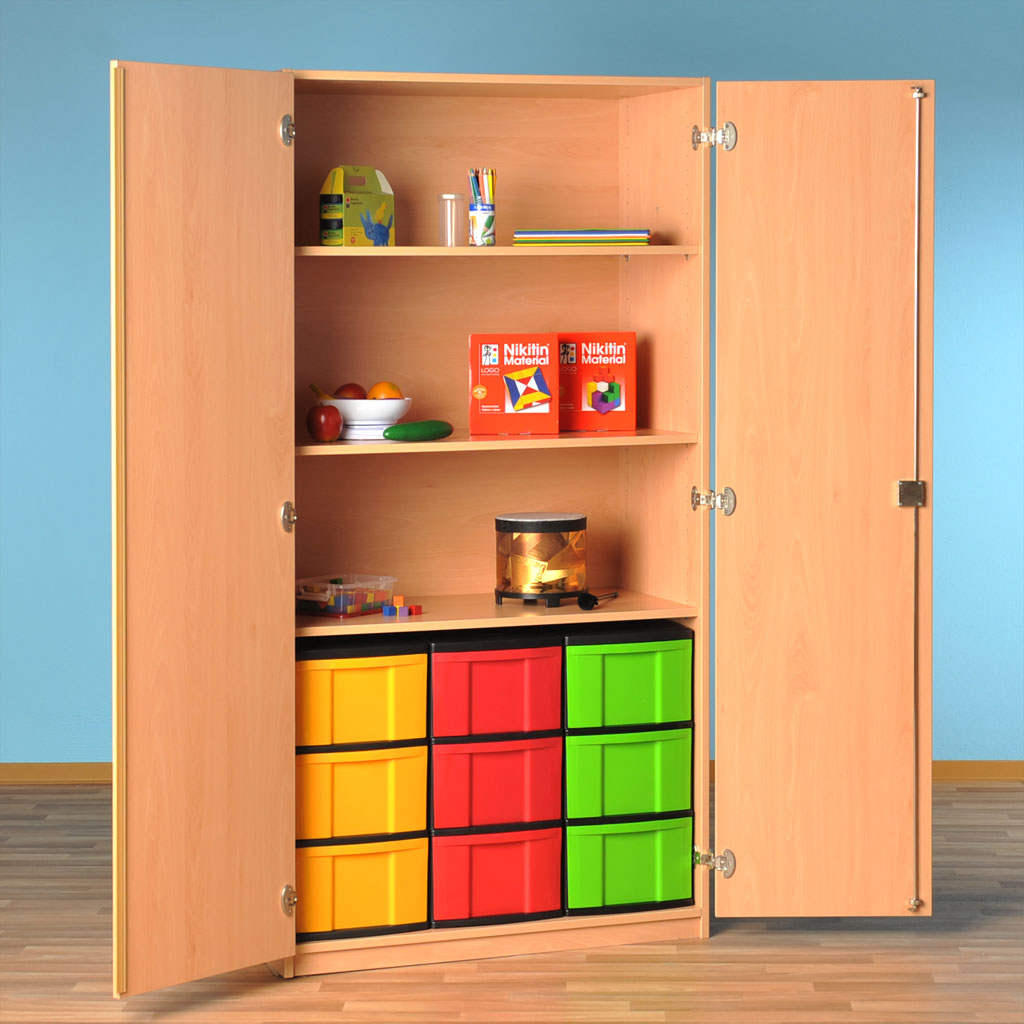 Modulus® Klassenraum-Schrank mit 3 Böden, 2 davon verstellbar