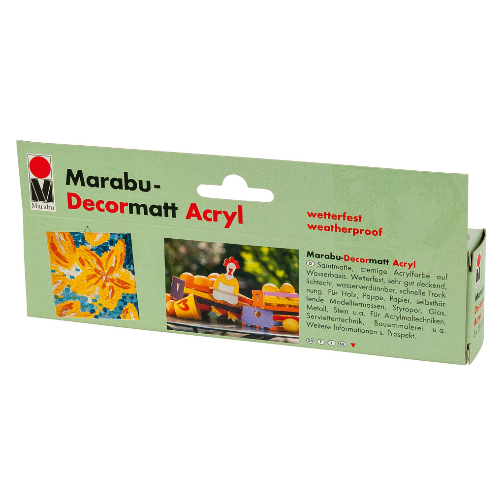 Marabu-Decormatt Grundfarbensortiment