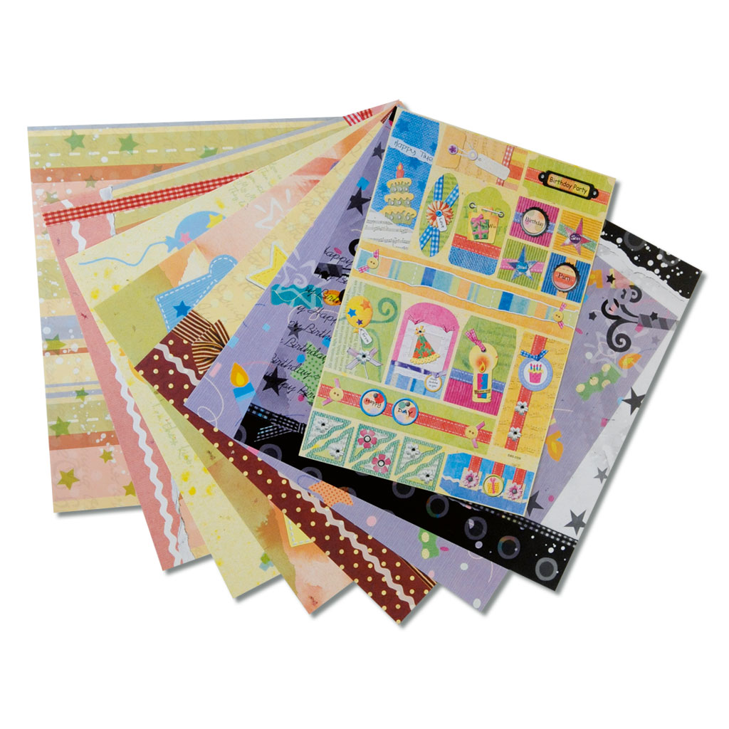 Scrapbooking Kit Set - Geburtstag