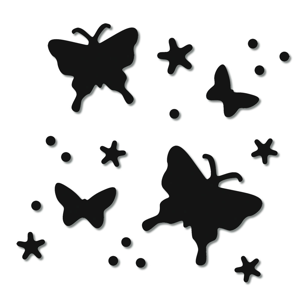 Flexi-Stanzer, Motiv Schmetterling