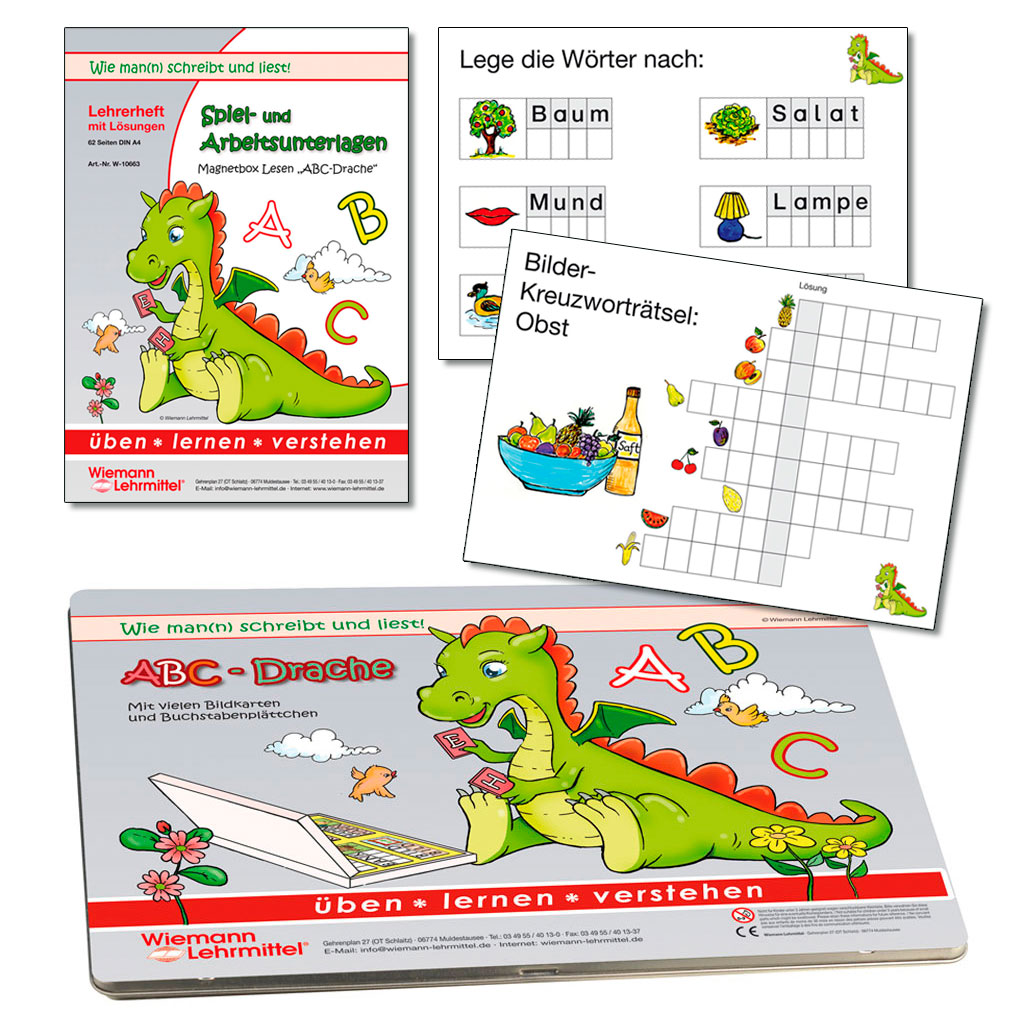 Komplettset „ABC-Drache“