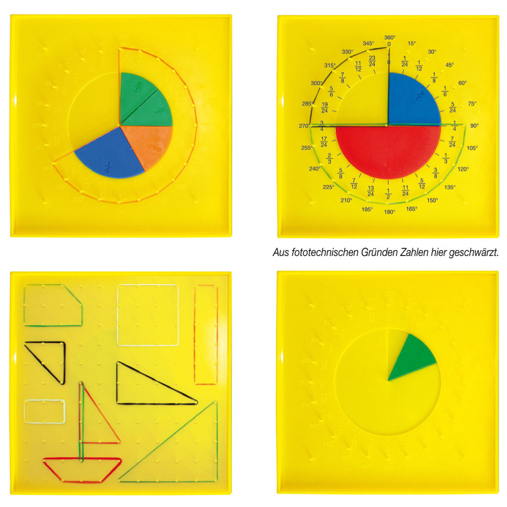 Arbeitsset: Bruchrechnen und Geometrie