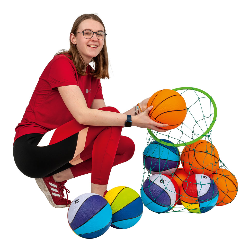 Ballnetz mit Sammelring