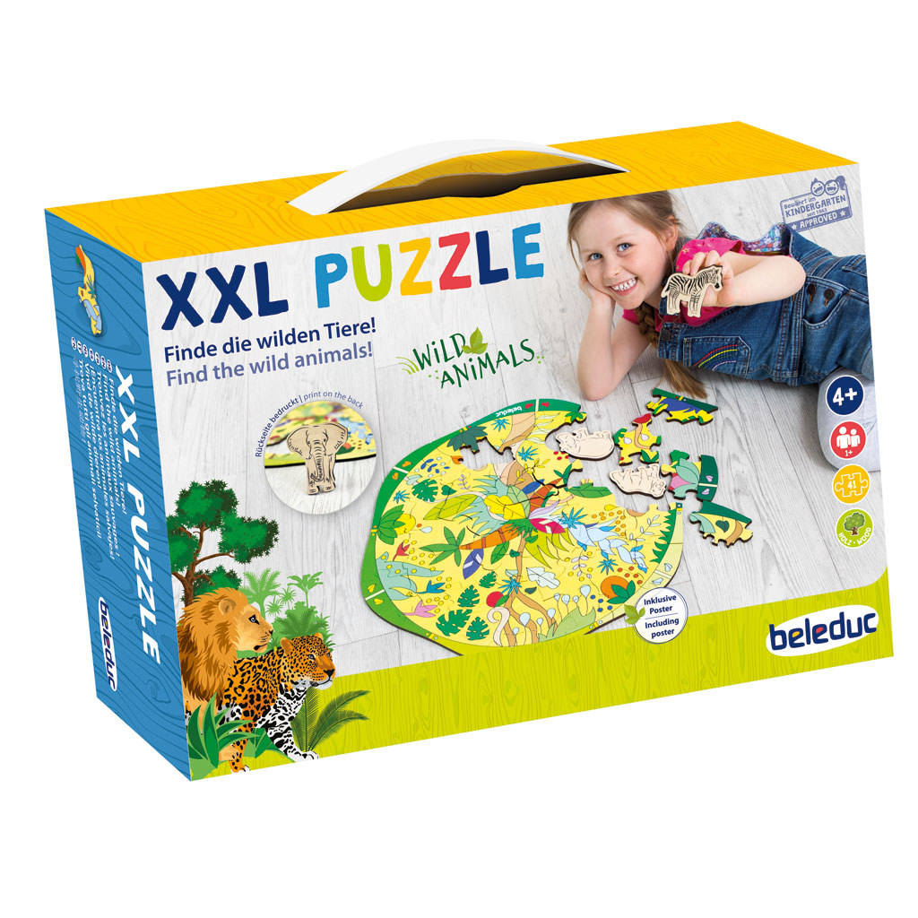 XXL-Puzzle Wilde Tiere