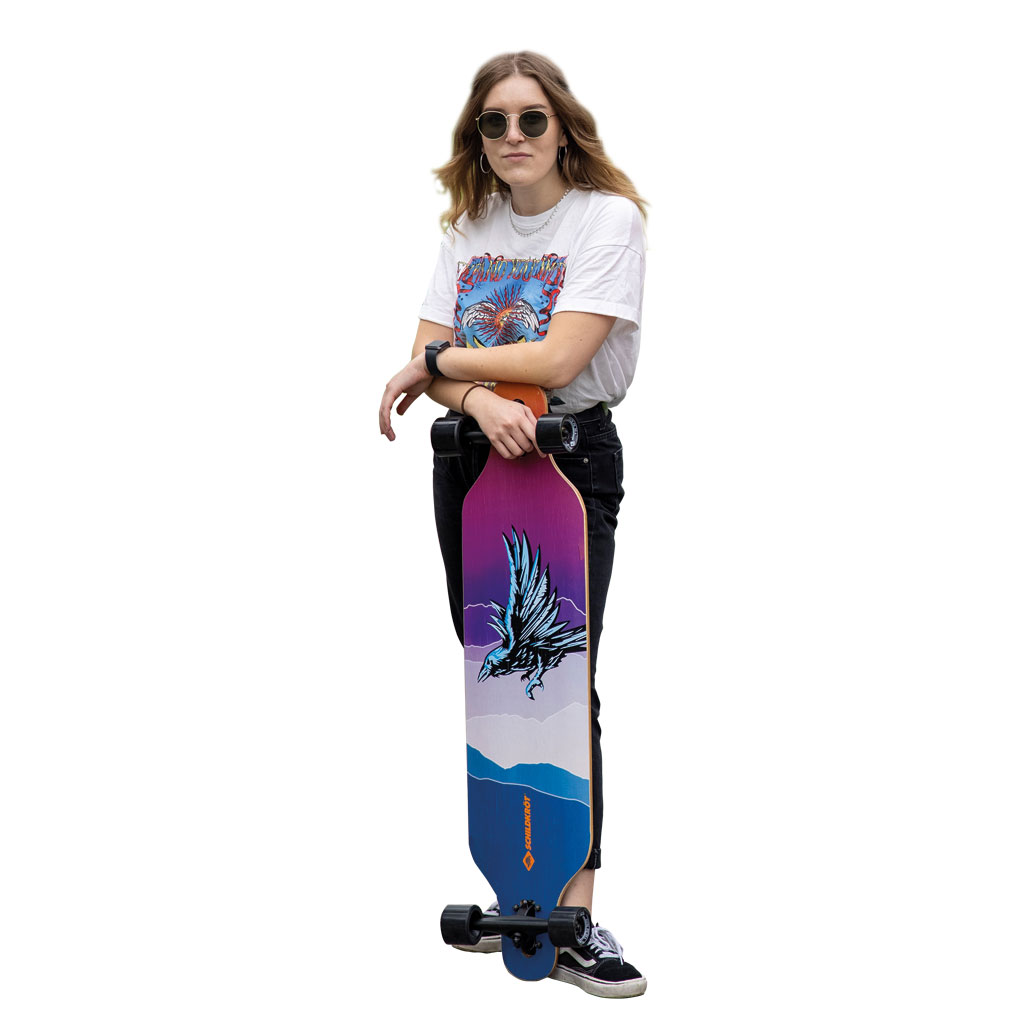 Schildkröt Longboard Freeride 41" God Feather