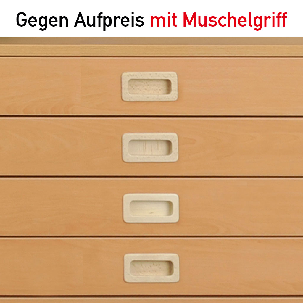 Papier- und Bildertruhen