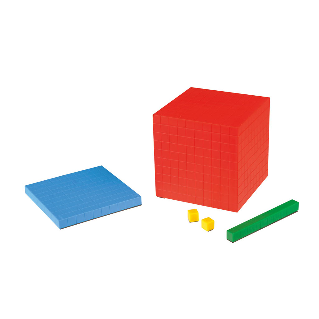 Dezimalrechnen – 3D-Satz Tafelmaterial