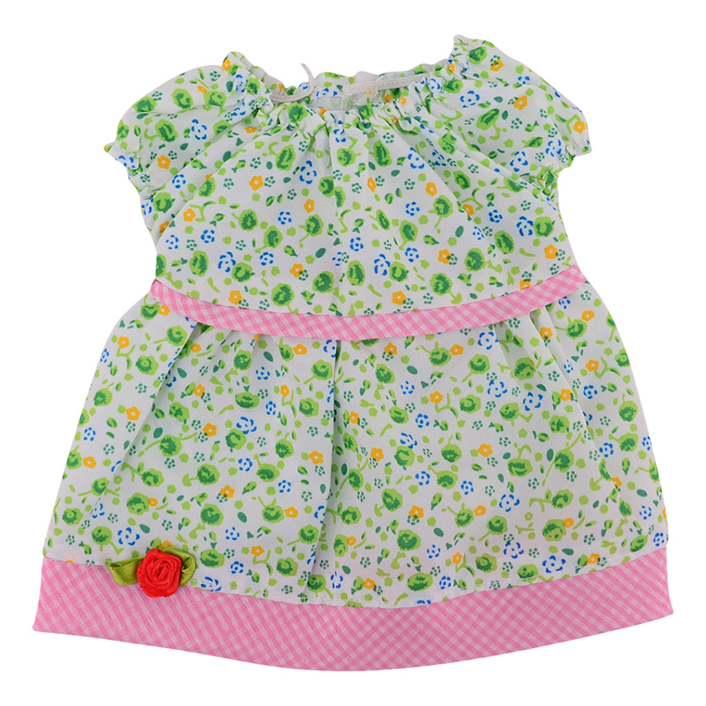 Baby Rose Puppenkleid