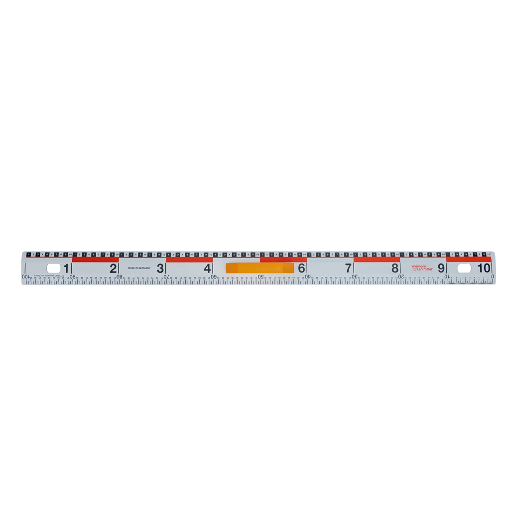 Präzis-Profillineal mit cm- und dm-Teilung, 100 cm