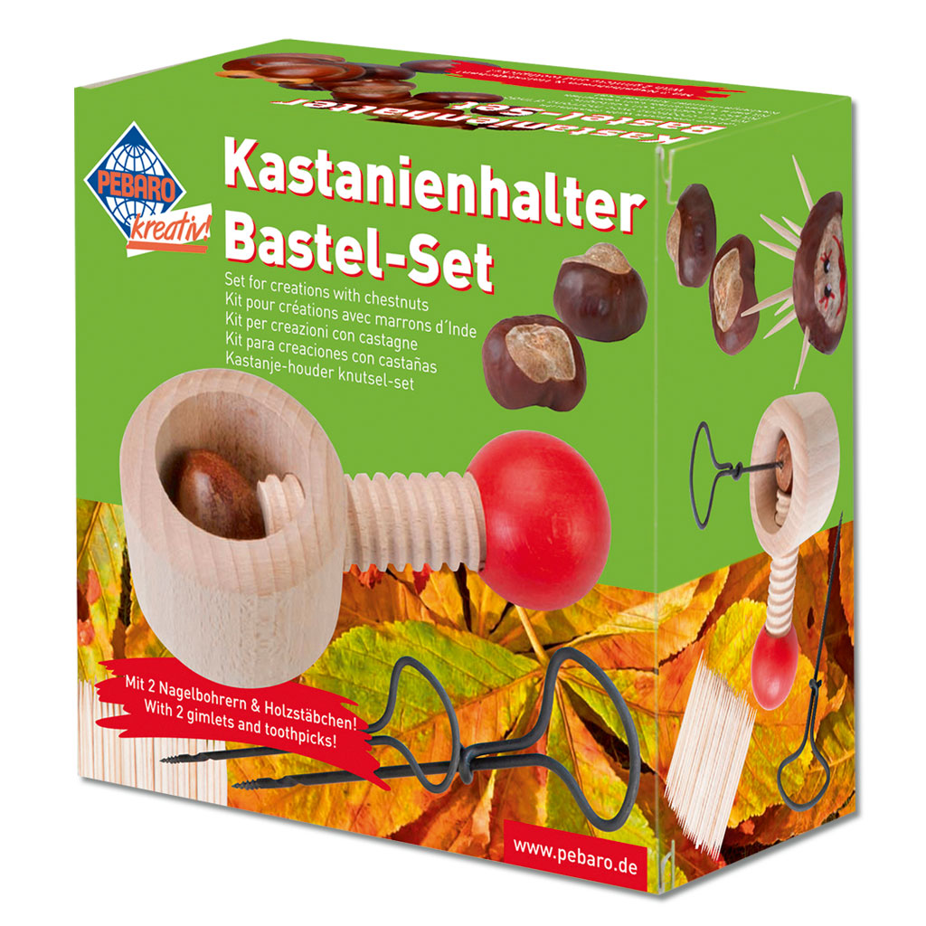 Kastanienhalter Bastelset