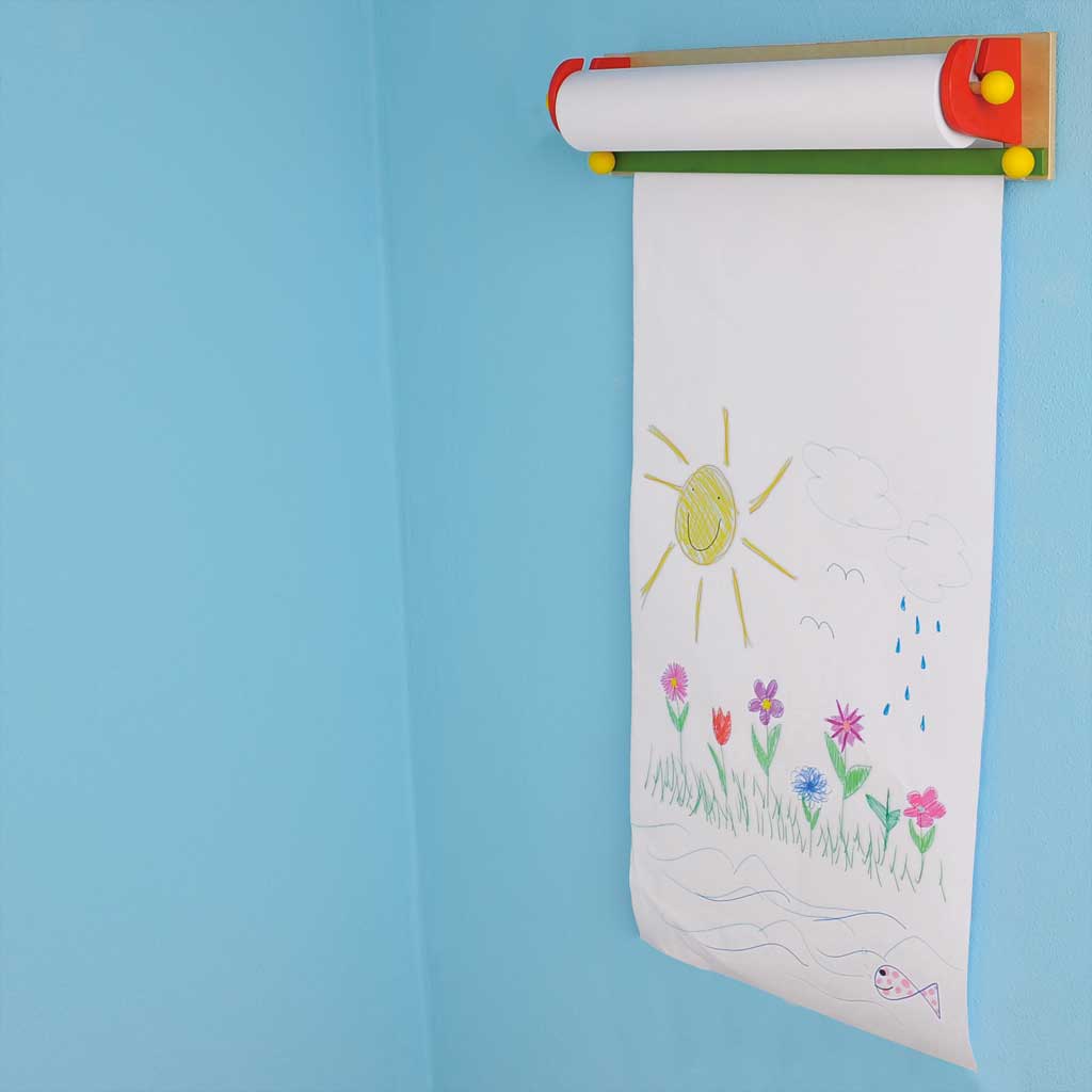 Papierabroller für Wand und Tisch