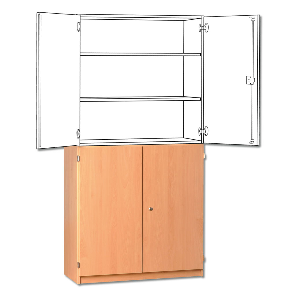 Modulus® Unterschrank ohne Mittelwand, 2 Böden