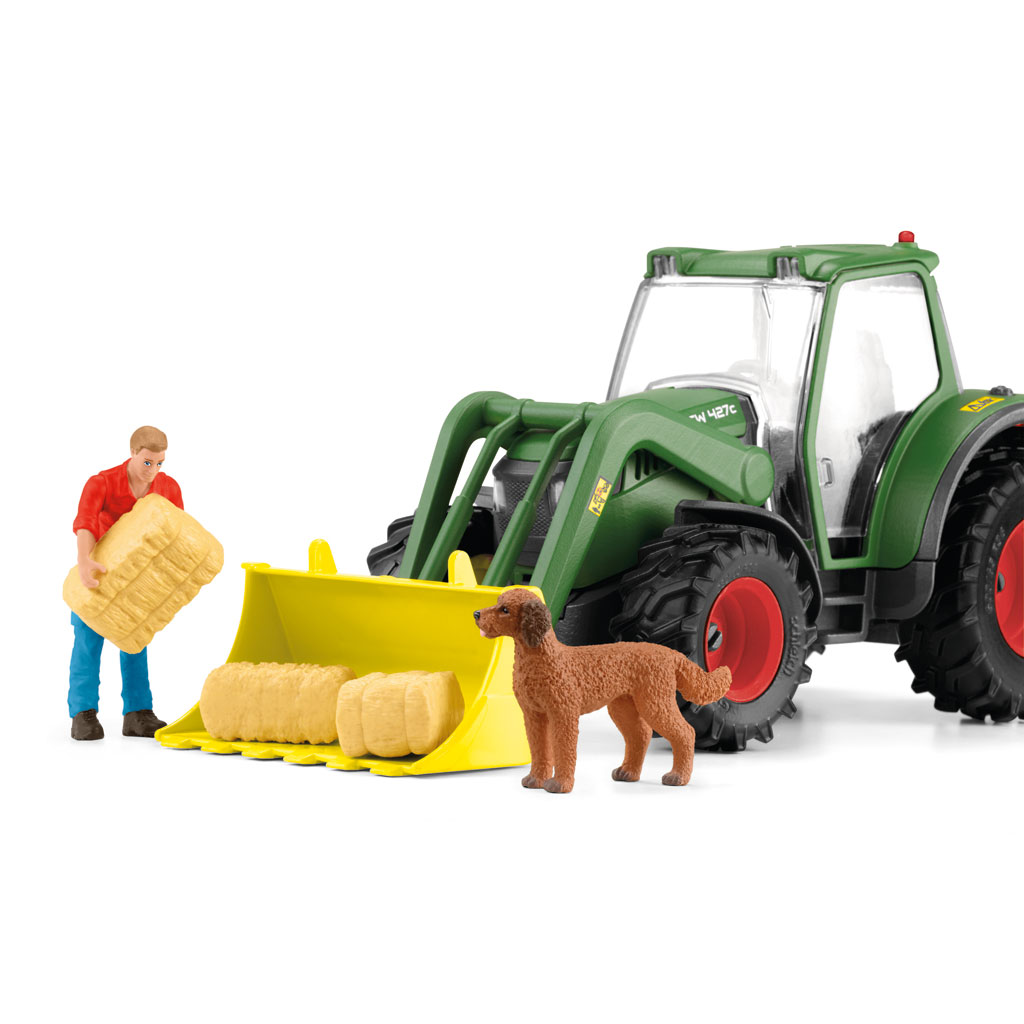 Schleich® Traktor mit Anhänger