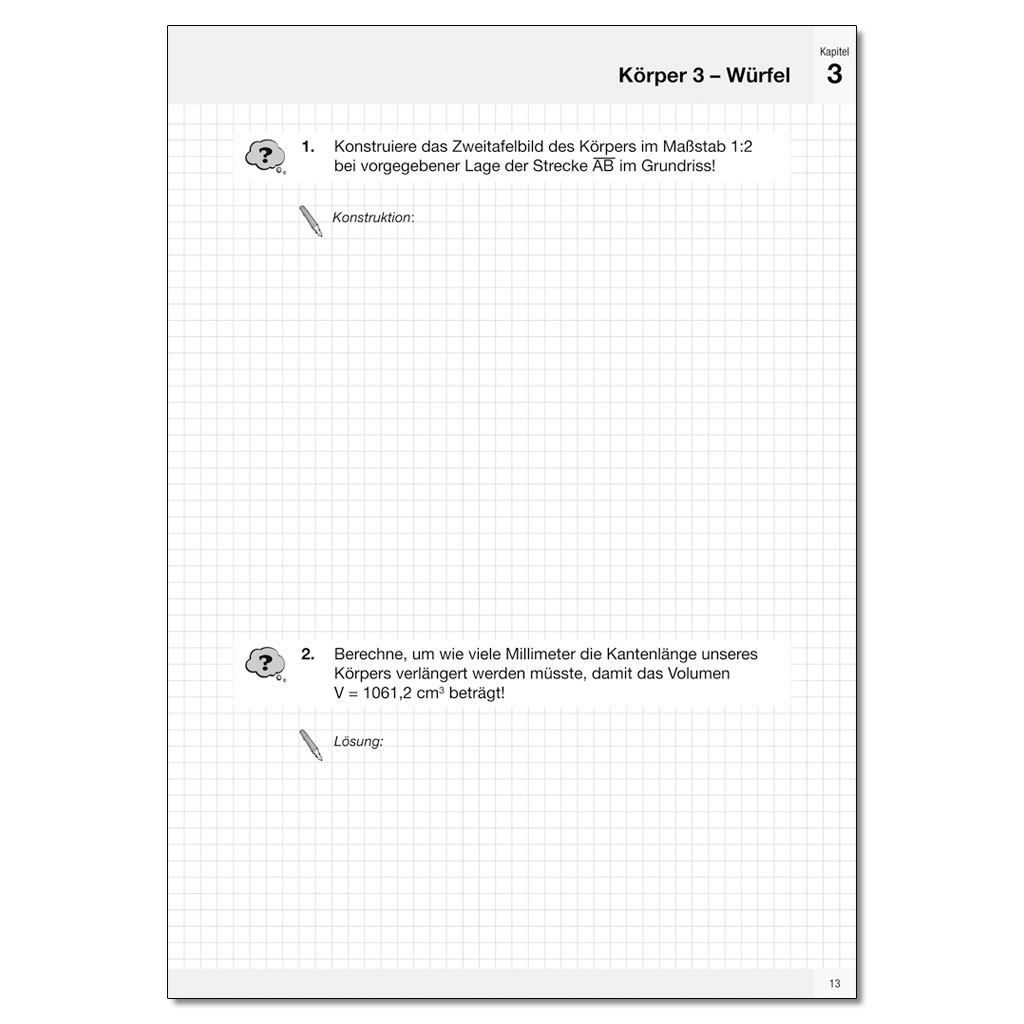 Lehrer-Geosatz Arbeitsmappe mit Lösungen