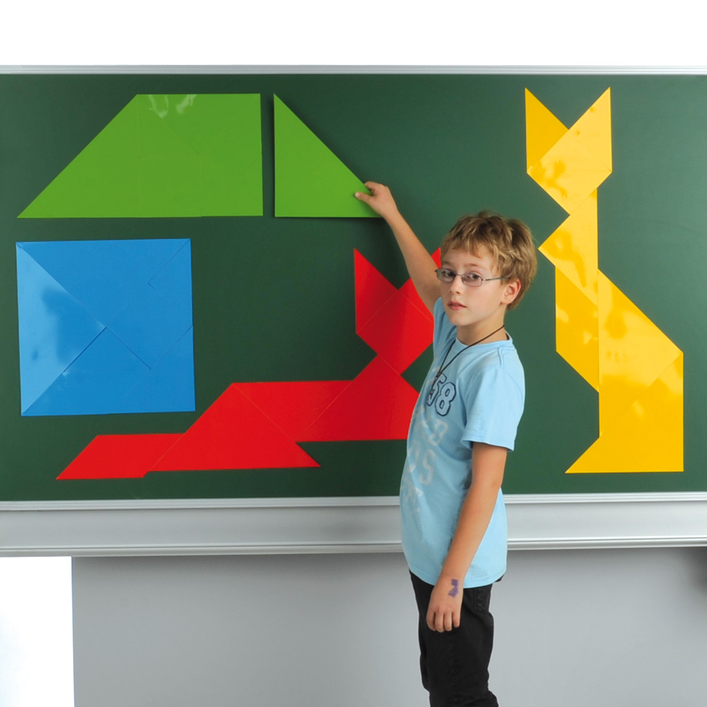 Schüler-Tangram im Kunststoffbeutel