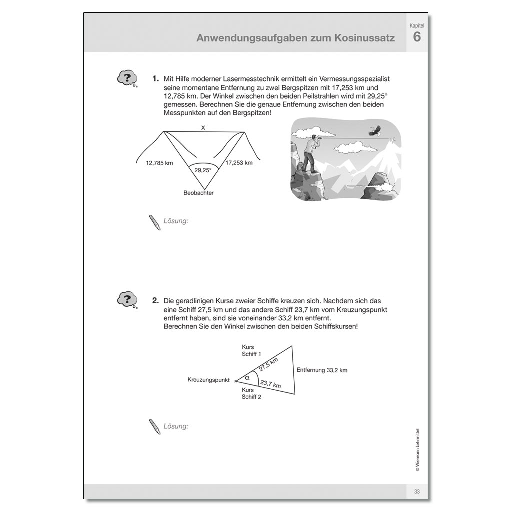 Arbeitsmappe "Trigonometrie"