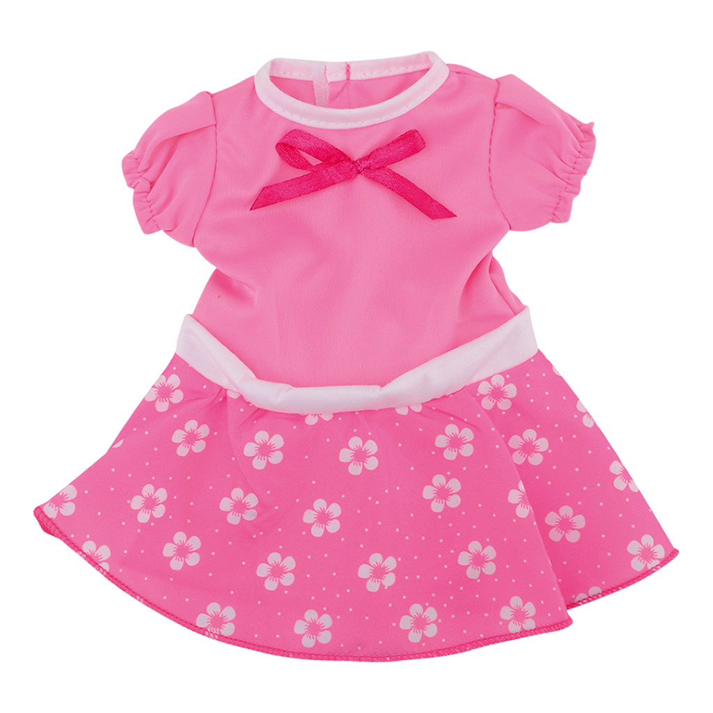 Baby Rose Puppenkleid