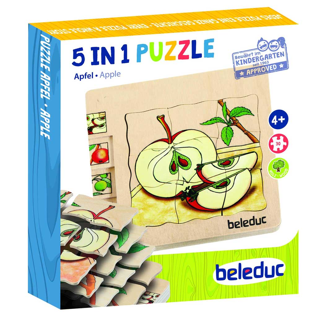 Lagenpuzzle Apfel