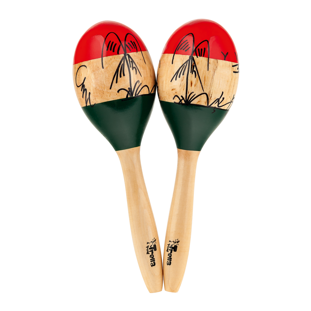 TrellaTon® Mexikanische Holz-Maracas