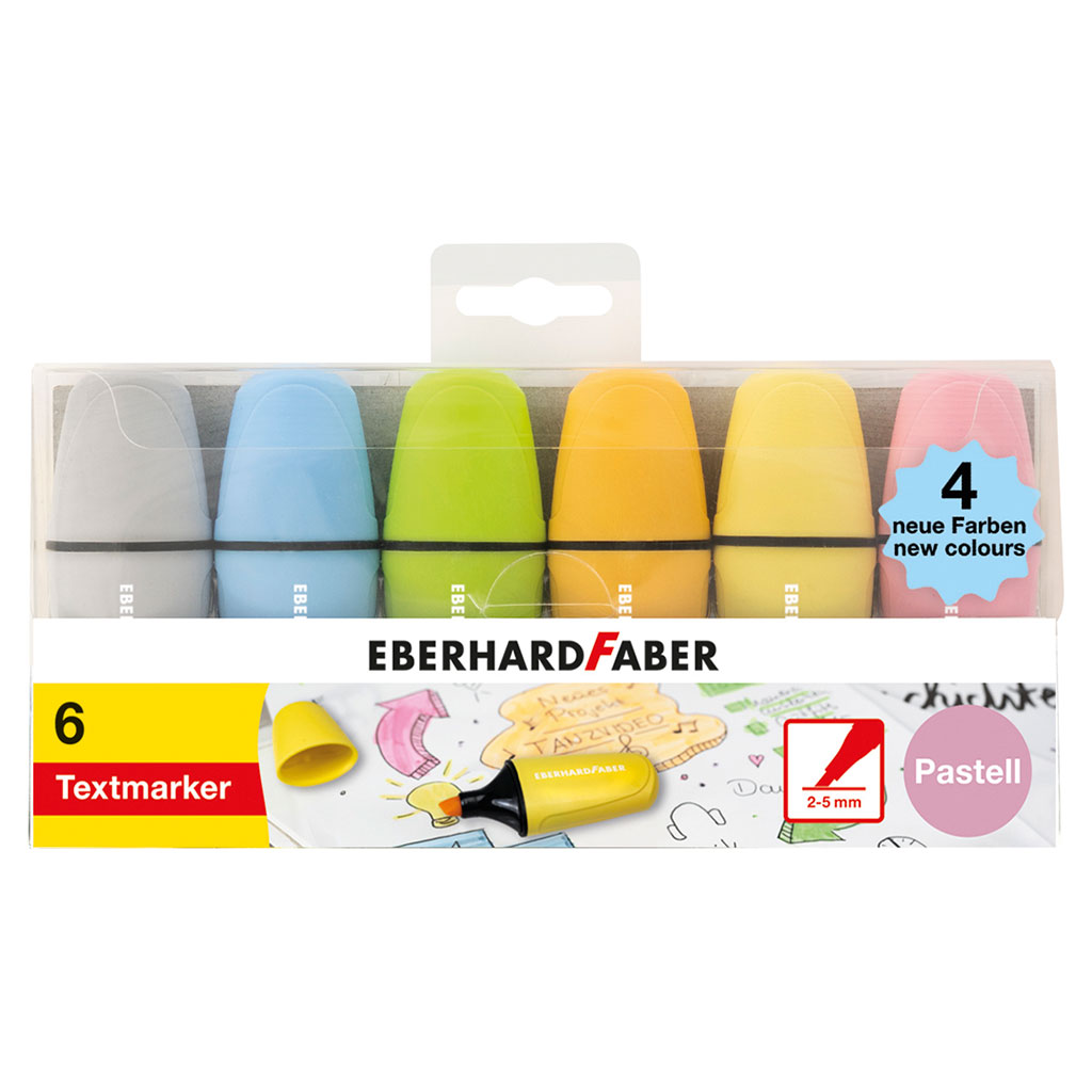 Eberhard Faber Textmarker Mini Highlighter Pastell