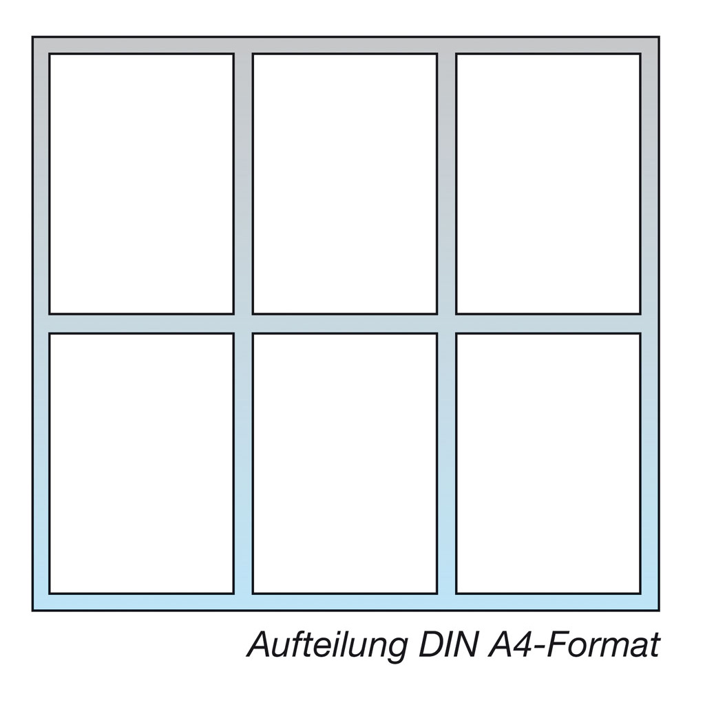 Informationsvitrinen - Alu Tiefe: 3,7 cm