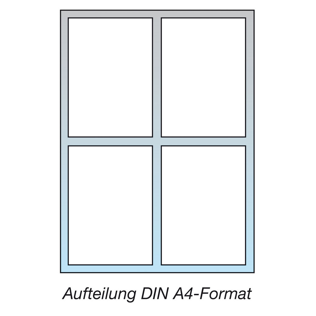 Informationsvitrinen - Alu Tiefe: 3,7 cm