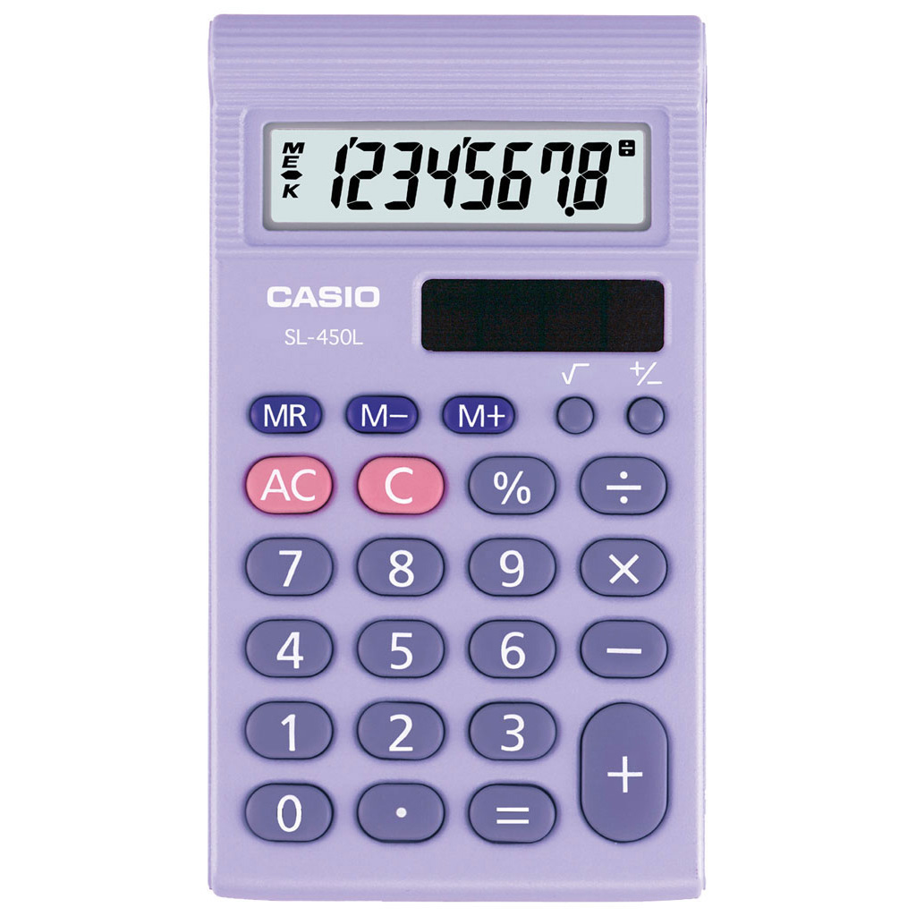 Casio SL-450S Taschenrechner Klassensatz