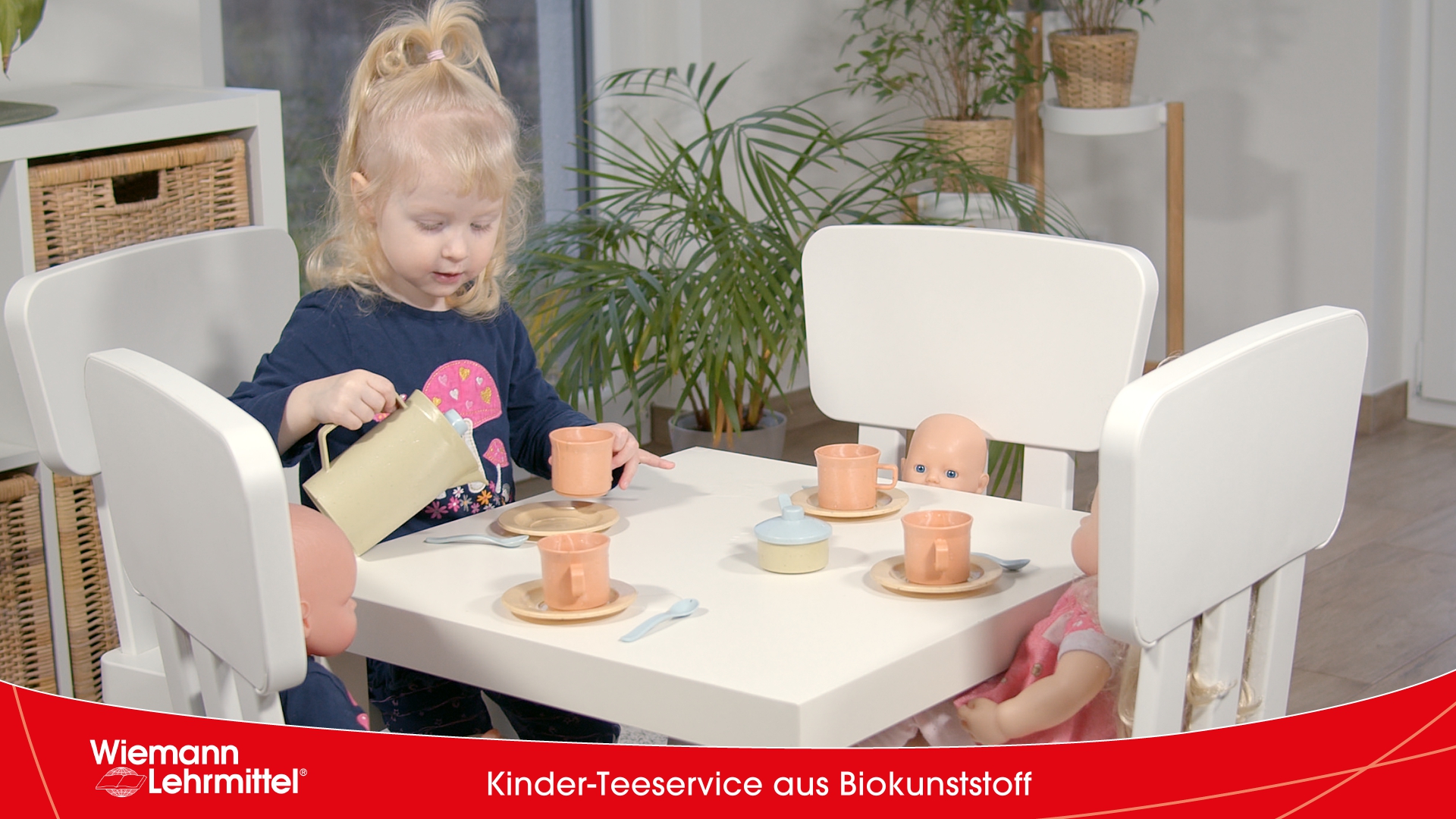 Video zu Kinder-Teeservice aus Bio-Kunststoff_Wiemann-Lehrmittel