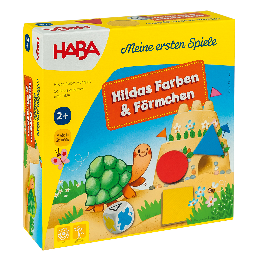 Meine ersten Spiele – Hildas Farben & Förmchen